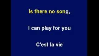 C'est La Vie by Greg Lake - Karaoke Version