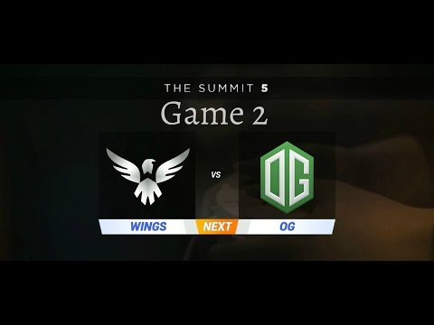 OG vs Wings game 2 (bo3) | The Summit 5 (2016) @Beyondthesummit ENGLISH [15.07.2016]