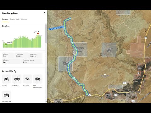 Driving Cow Dung Road to Mars Station and Dinosaur Quarry - Hanksville Utah