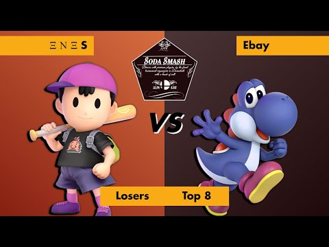 Soda Smash Lite #3 - Losers Top 8 - Ξ Ν Ξ S (Ness) vs. Ebay (Yoshi)