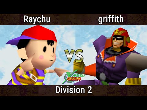 Xanadu Origins - Raychu (Ness) Vs. griffith (Captain Falcon) Smash Bros - SSB64