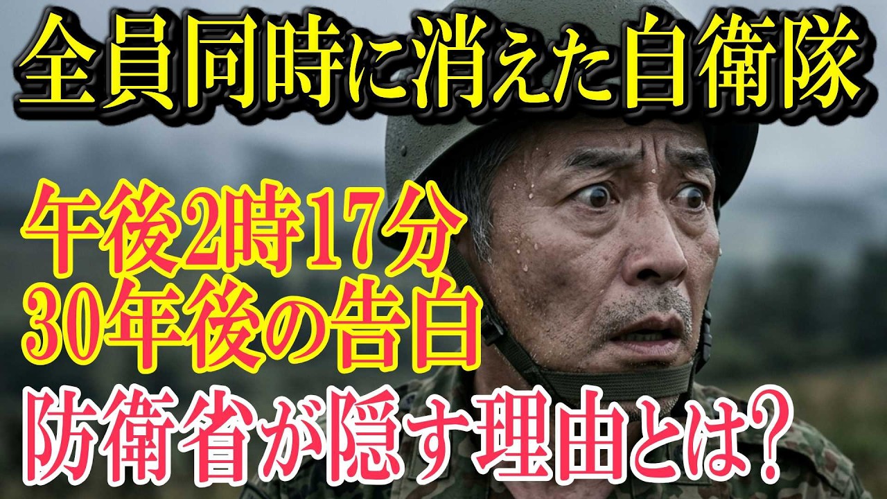 「お前たちには見えていない」 自衛隊OBが30年間口を閉ざしていた、演習地での"消えた部隊"