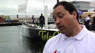 preview picture of video 'Rockport Joins The Volvo Ocean Race - Supplies The Telefónica Team'