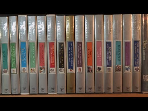 Walt Disney Treasures Shelf Overview