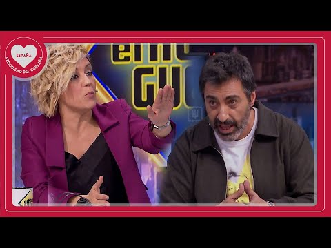 Eso no es verdad enganchón entre Cristina Pardo y Juan del Val en 'El hormiguero' por Ucrania