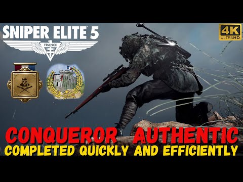 Sniper Elite 5 Conqueror Authentic/Completed quickly and efficiently