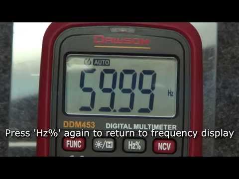 Dawson DDM450 series: TRMS Compact Digital Multimeters
