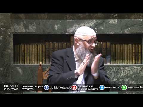 Ako jedan namaz propustis, odose sva dobra djela - Safet Kuduzovic