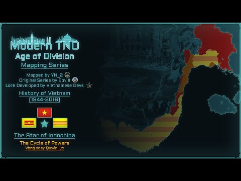 Modern TNO Mapping | Alternate History of Vietnam (1944-2016) | Every Month