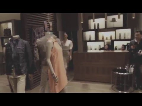 Adolfo Dominguez mini fashion show