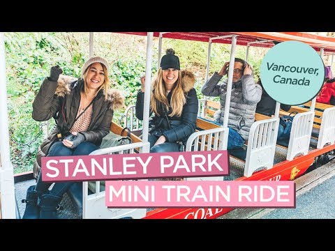 加拿大溫哥華斯坦利公園迷你火車之旅--復活節特別版! (Stanley Park Mini Train Ride in Vancouver, Canada - Special Easter Edition!)
