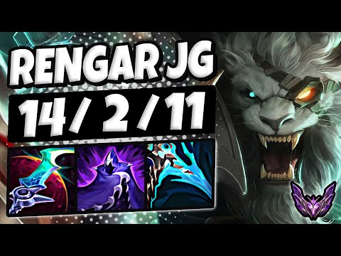 Rengar Jungle vs Kayn [ OTP ] Lol Korea Master Patch 13.6 ✅