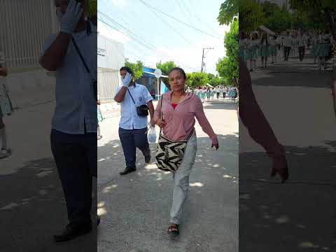 Desfile en el municipio de San Zenón Magdalena