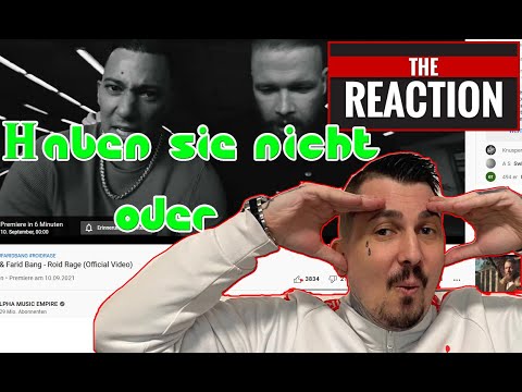 AMK - Mr.Jordan reagiert:💯🔥🔥► Kollegah & Farid Bang - Roid Rage ◄🔥🔥◄💯REACTION  Deu