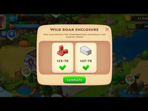 Township Opening Wild Boar Enclosure | Township gameplay Level 61 | Short