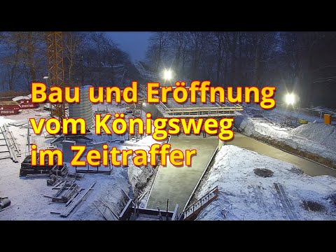 Insel Rügen: Bau und Eröffnung Königsweg am Königsstuhl