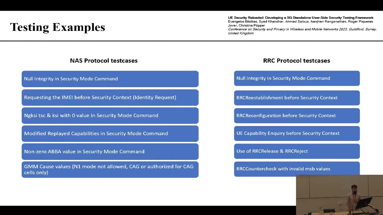 UE Security Reloaded: Developing a 5G Standalone User-Side Security Testing Framework