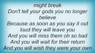 Regina Spektor - Bon Idee Lyrics