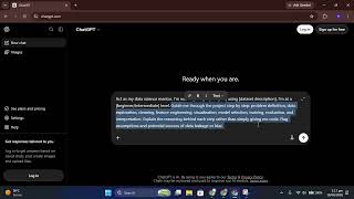 ChatGPT for Data Science Projects: Complete Beginner to Advanced Guide