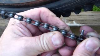 How to shorten a chain