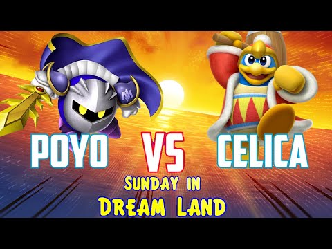Poyo (Meta Knight) vs Celica (King Dedede) Kirby Fighters 2 - Sunday in Dream Land #1 Winner's Semis