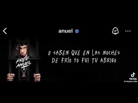 no te quieren conmigo remix anuel IA.