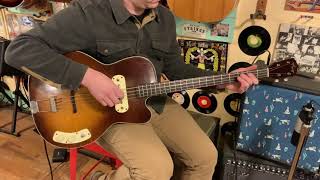 Video thumbnail for 1960s Kay K5965 electric bass guitar by Jake Wildwood & Co