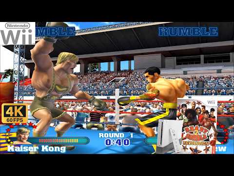 Ready 2 Rumble Revolution (2009) Nintendo Wii Gameplay in HD～4K 60FPS