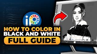 How To Color in Black and White Ibis Paint (FAST & EASY) | 100% WORKS | NO Yapping, To The Point!