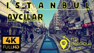 Istanbul city tour 4k | Avcilar Istanbul Turkey | Istanbul Turkey 4k city | 4K 6