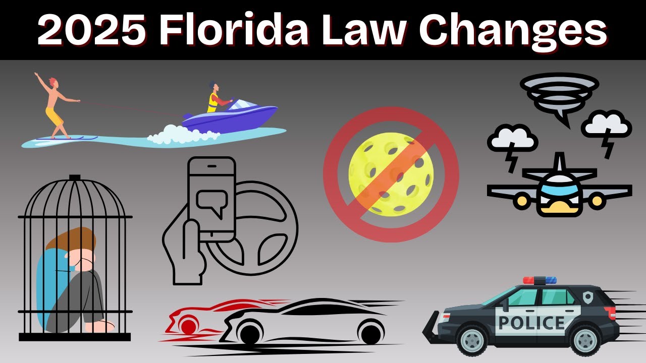 New Florida Laws July 2025 - Video Thumbnail