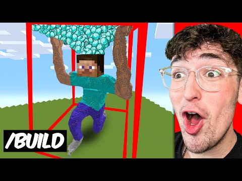 I Secretly Cheated Using //build in a Minecraft Building Competition