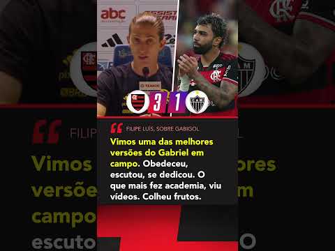 Gabigol jogou MUITO em FLAMENGO 3 X 1 ATLÉTICO-MG na final da Copa do Brasil #shorts