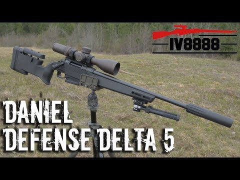 Ukázka střelby z pušky Daniel Defense Delta 5, 308 Win., 20″