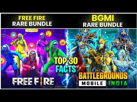 Top 30 Facts about free fire and pubg | इन Games के बारें में कुछ ऐसी बातें जो आप नहीं जानते होंगे