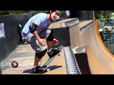 How to drop in on a vert ramp with Andy Mac