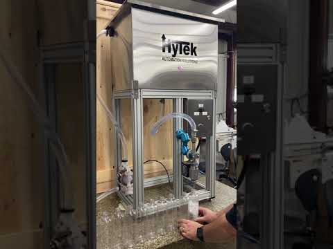 HyTek Automation Solutions - Liquid Filler - Single Head Explosion Proof XP Pneumatic Filler