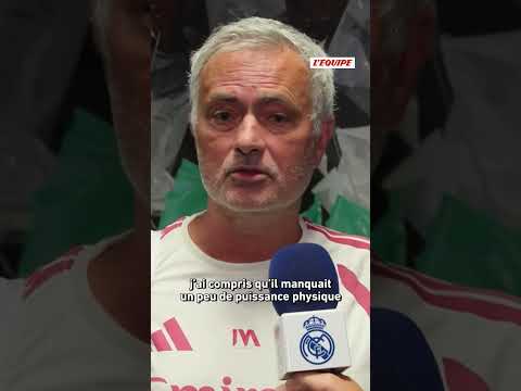 🇵🇹 "Bernardo Silva est arrivé dans une condition physique assez médiocre" (José Mourinho) #shorts