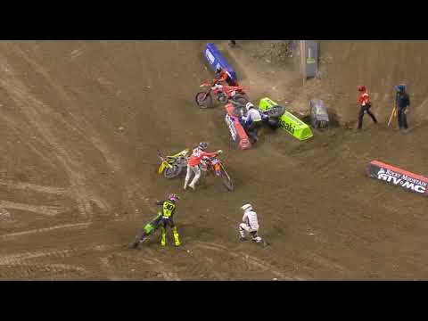 2021年 スーパークロス第5戦インディアナポリス2の250SXハイライト動画