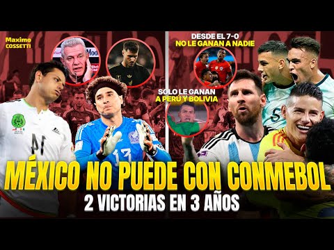 THE REASONS WHY MEXICO CAN'T BEAT CONMEBOL MORE | WHY DID IT BECOME SO BAD?