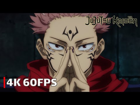 Sukuna vs Special Grade - Full Fight | Jujutsu Kaisen Season 1 Episode 4 | 4K 60FPS | Eng Sub