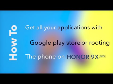 How to get all google apps on HONOR 9X PRO from APKPure