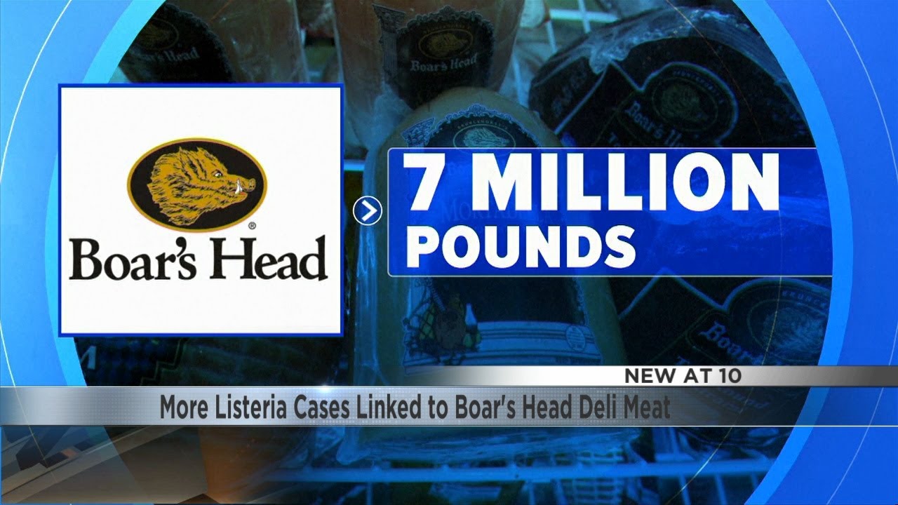 More listeria cases linked to Boar's Head Deli Meat
