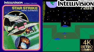 Star Strike Intellivision 4k Gameplay