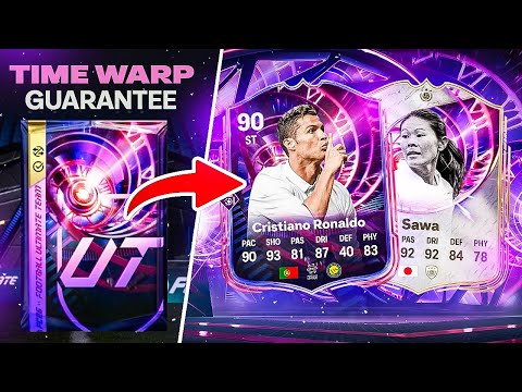 HUGE TIME WARP ICON PACKED! 😱 22x TIME WARP GUARANTEE PACKS! 🚀 #eafc26