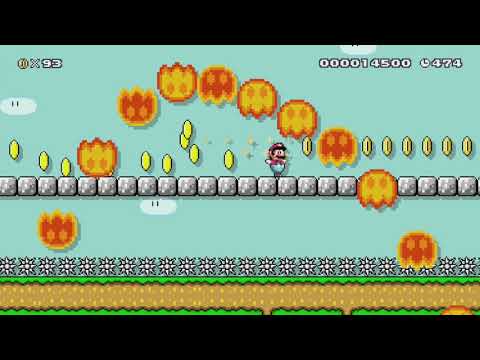 Run Mario, just RUN! by Manuel - Super Mario Maker - No Commentary 1bm