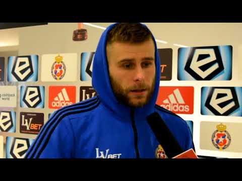 Patryk Małecki po meczu z Piastem Gliwice (16.09.17)