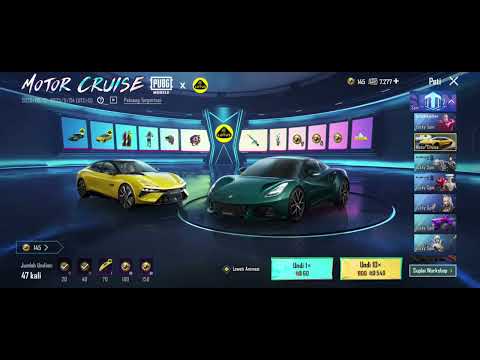 HOKI PARAH 🔥GACHA TERHOKI SEPANJANG SEJARAH ❗❗❗ MOTOR CRUISE PUBG MOBILE X LOTUS 🔥🔥🔥