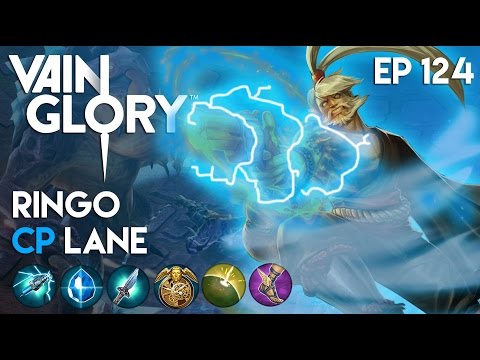 Vainglory Gameplay - Episode 124: Blue lightning Ringo |CP| Lane Gameplay |Update 1.9|