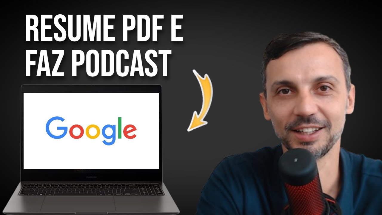 Como Resumir PDFs e Criar Podcasts Automáticos com NotebookLM Google